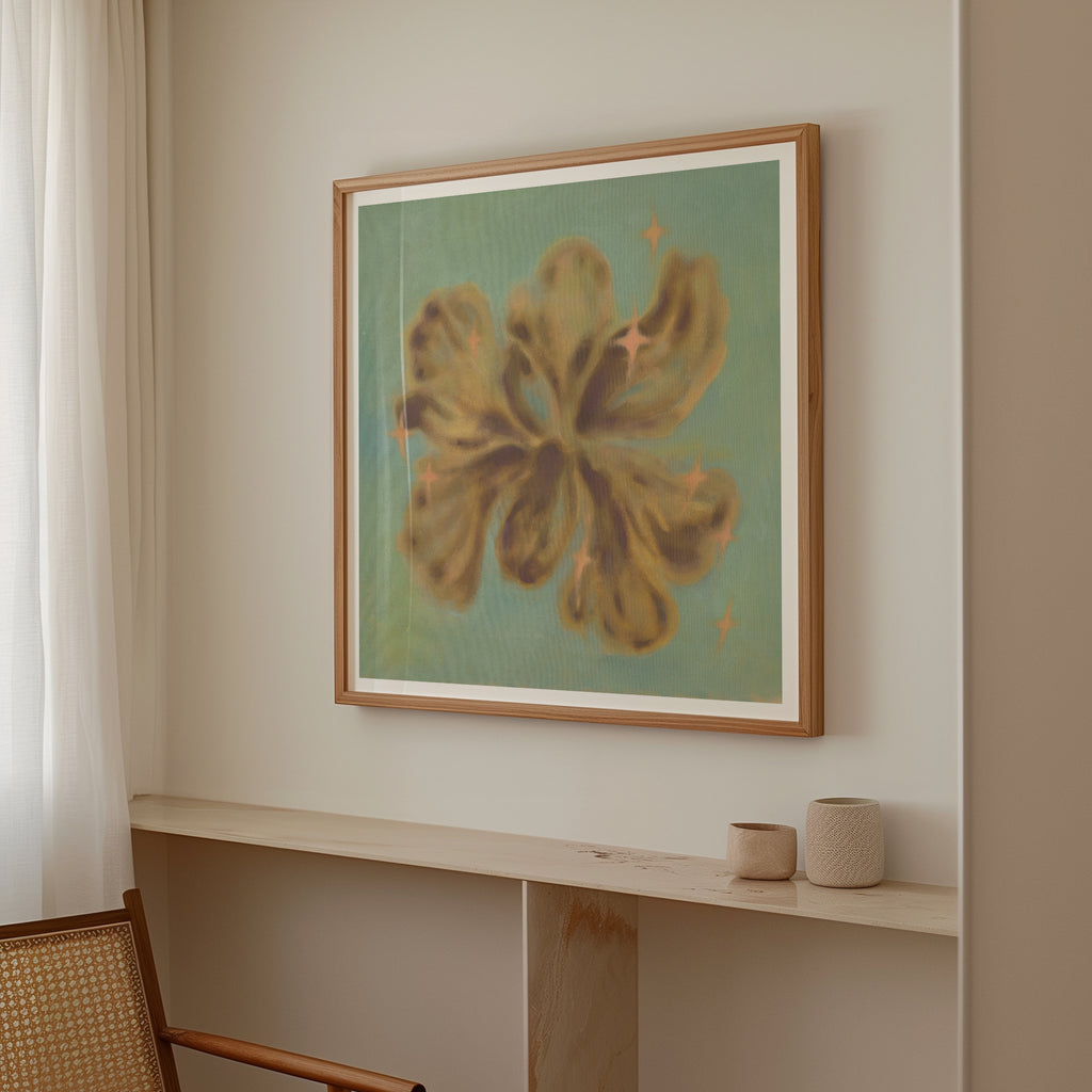 Jade Hibiscus Giclee Print