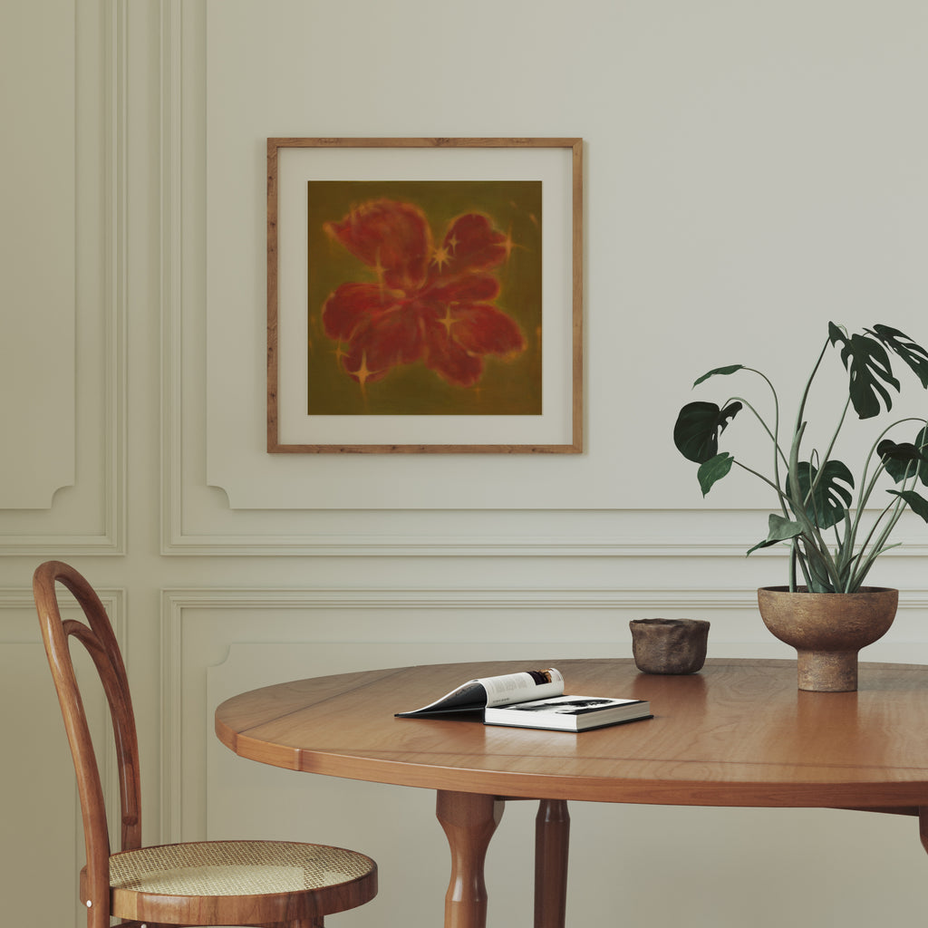 Dark Heaven Blooms Giclee Print